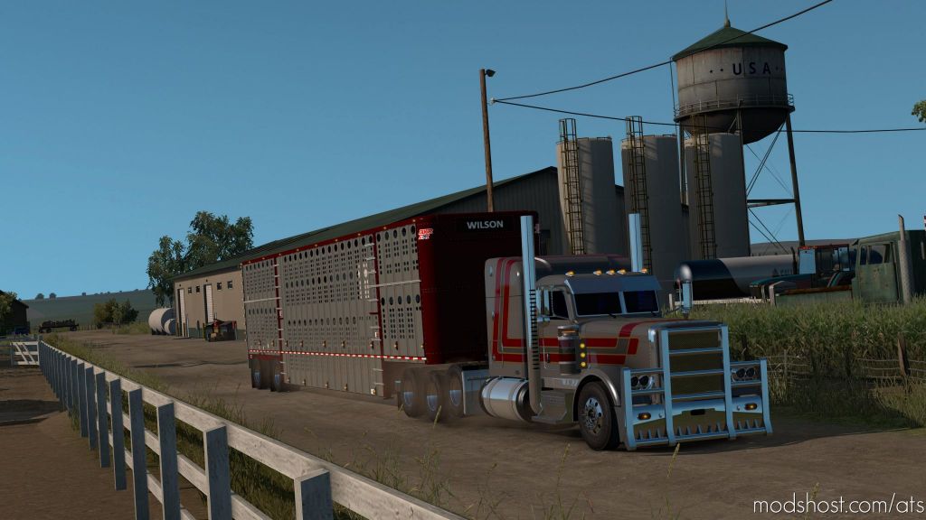 Trailer Livestock 1.35 for American Truck Simulator