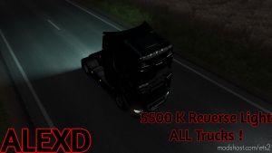 Alexd 5500K Reverse Light V1.3 for Euro Truck Simulator 2