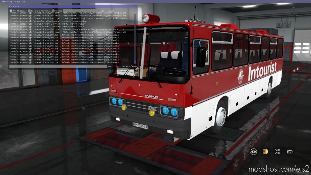 Ikarus 250-59 1.35.X for Euro Truck Simulator 2
