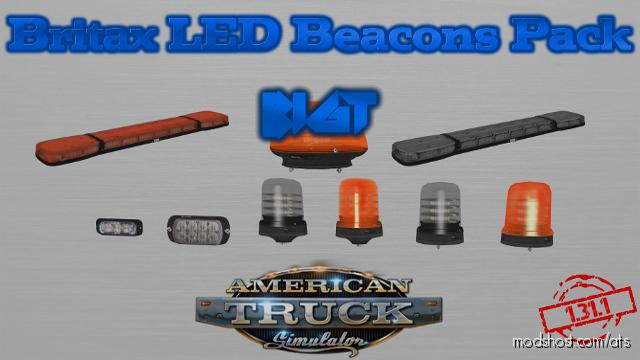 ATS Part Mod: Bigt Britax Led Beacons Pack 1.35.X (Featured)