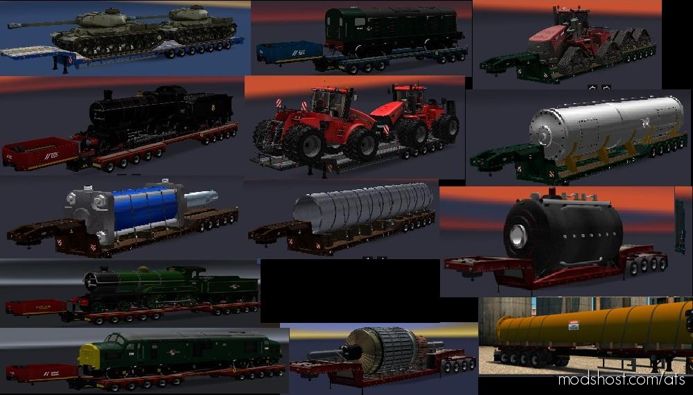 ATS Mod: Chris45 ATS Trailers Pack V2.00 1.31 (Featured)