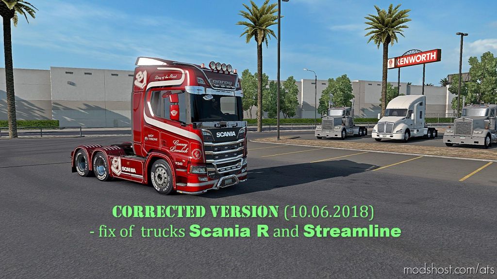 Scania Trucks For Ats 1.31.X for American Truck Simulator