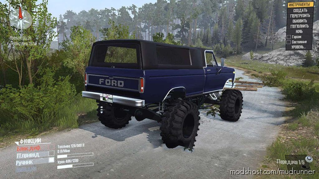 1979 Ford F150 (Sulley) for MudRunner
