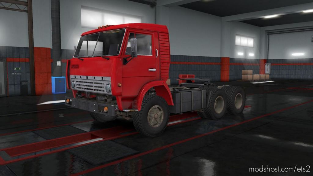 ETS2 Mod: Kamaz 5410 Truck 1.35 (Featured)