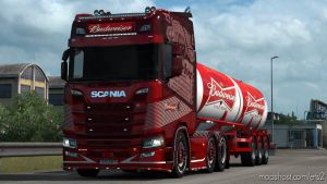 Can Tanker Trailer Ownable Ets2 + Template + Skins for Euro Truck Simulator 2