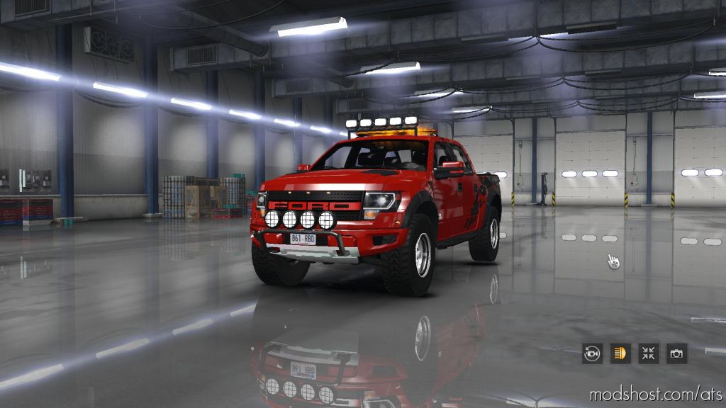 Ford F-150 Raptor Fix And Addon 1.35 for American Truck Simulator