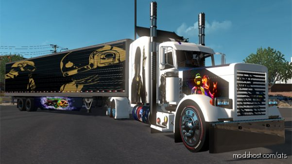 Daftpunk Skin Pack for American Truck Simulator