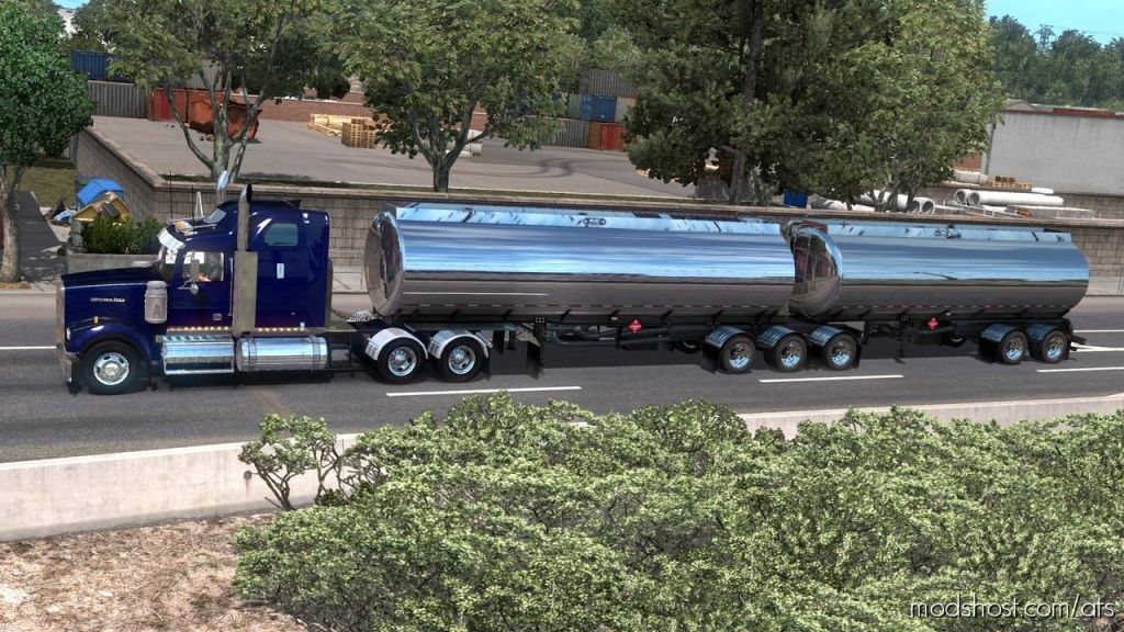 Advanced B-Train Tanker [1.32 & Up] for American Truck Simulator