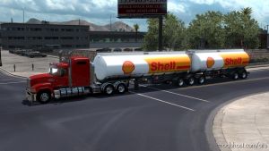 ATS Trailer Mod: Advanced B-Train Tanker 1.32 & Up (Image #2)