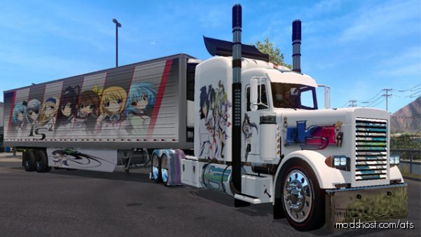 Infinite Stratos Combo Pack (Trailers And Truck Skin) for American Truck Simulator