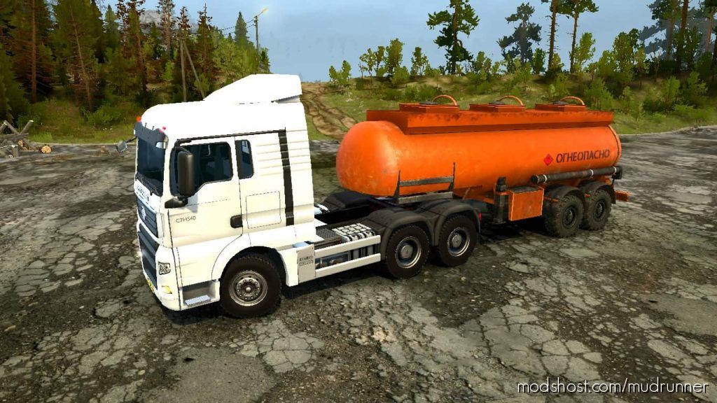 Sitrak C7H540 Truck for MudRunner