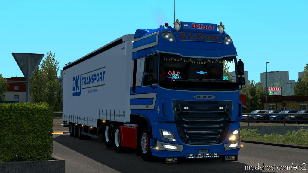 William De Zeeuw Skin Daf E6 1.35 for Euro Truck Simulator 2