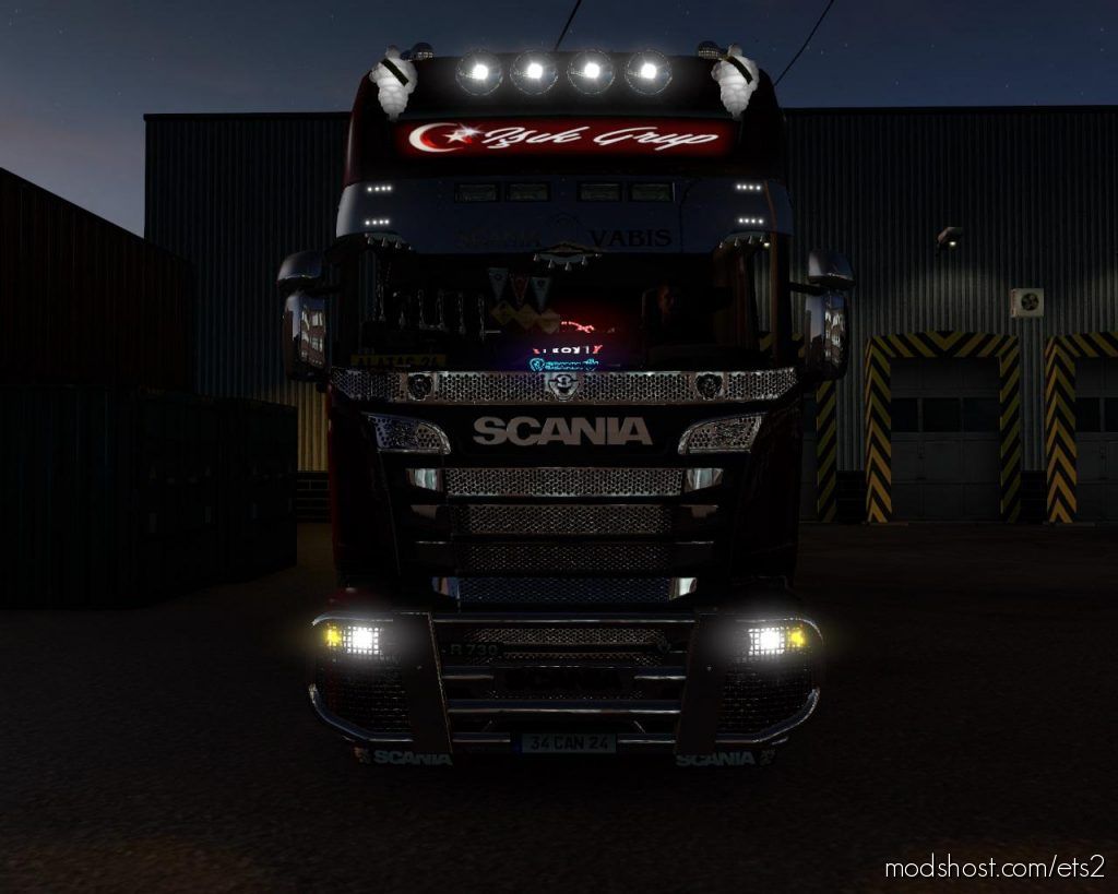 Realistic Flare Pack 1.36 for Euro Truck Simulator 2