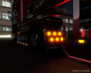 ETS2 Part Mod: Realistic Flare Pack 1.36 (Image #2)