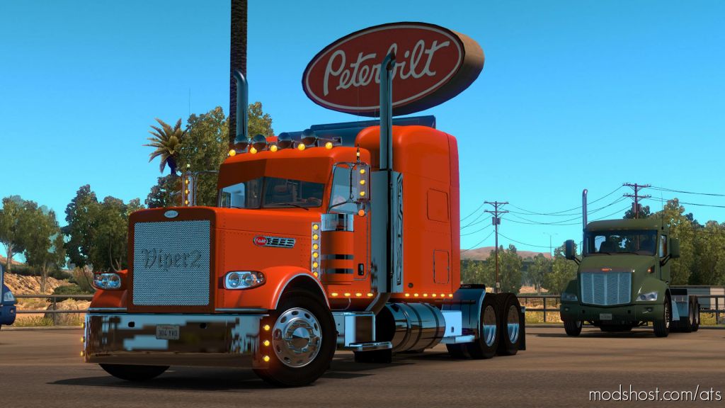 ATS Truck Mod: Peterbilt 389 By Viper2 V2.2.5 1.36 (Featured)