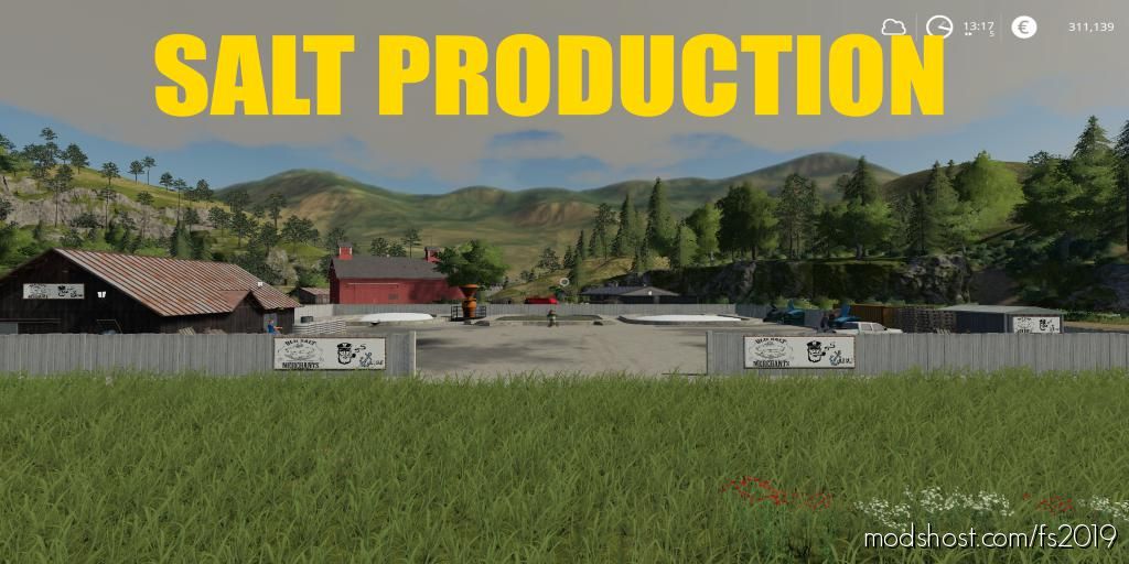 Salt Production for Farming Simulator 2019