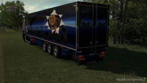 ETS2 Skin Mod: Wild Cat Combo For Man Euro 6 And Krone Trailers (Image #2)