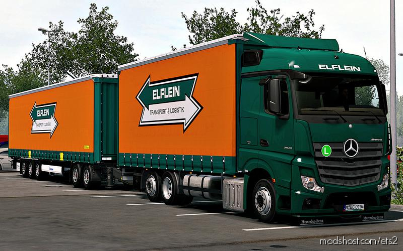 ETS2 Truck Mod: Mercedes Actros Mp4 Edit By Alex V1.5 (Featured)