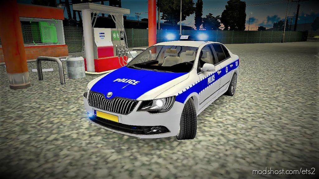 New Police Sound 1.35.X for Euro Truck Simulator 2