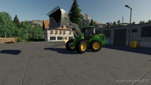 John Deere 524K Wheel Loader & Shovel for Farming Simulator 2019