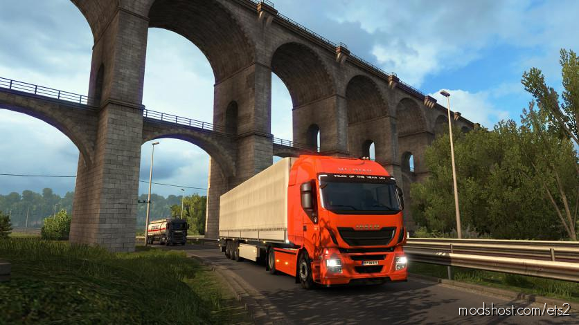 Realistic Physics For All Trucks 1.35 for Euro Truck Simulator 2