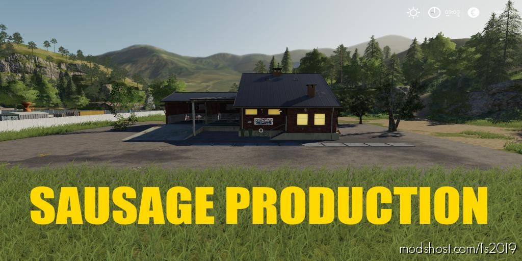 Sausage Production for Farming Simulator 2019