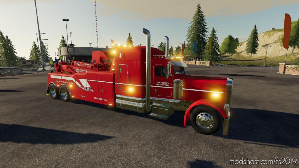 Tow Truck/Wrecker Pack Update V0.2.2 for Farming Simulator 2019