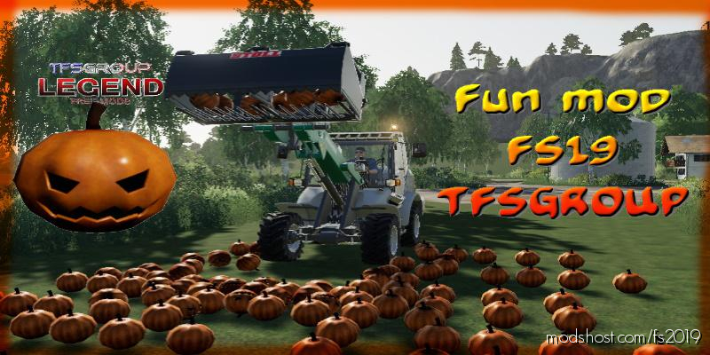 Halloween Mod V1.2 for Farming Simulator 2019