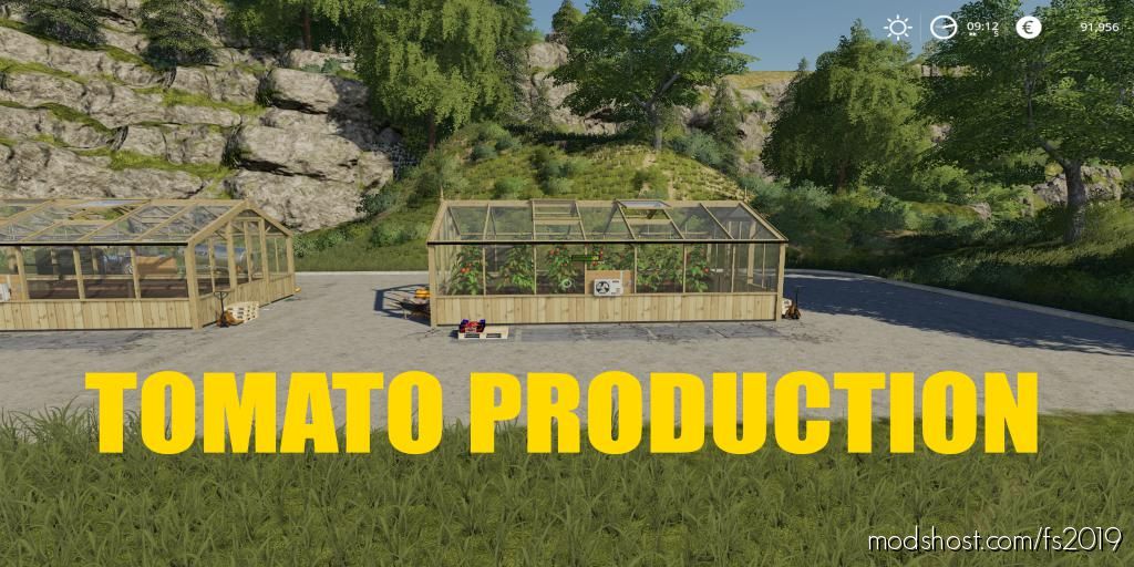 Tomato Production for Farming Simulator 2019
