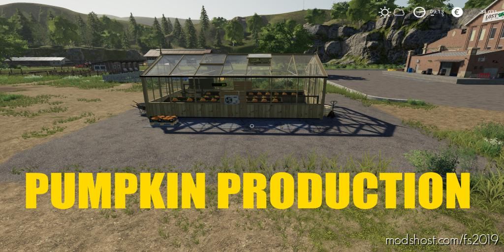 Pumpkin Production for Farming Simulator 2019