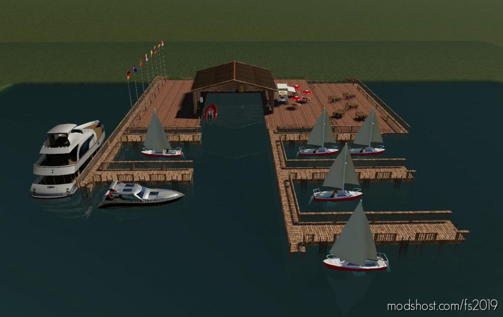 Yachthafen V1.0.1 for Farming Simulator 2019