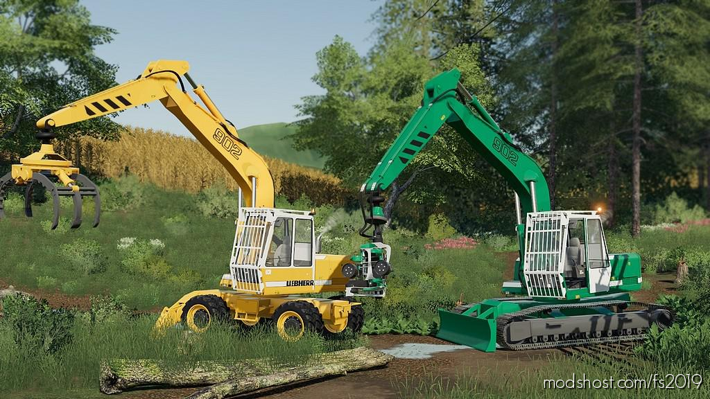Excavator Liebherr 902 Pack for Farming Simulator 2019