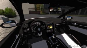 ETS2 Car Mod: Volkswagen Golf 7 R Line 1.35.& UP (Image #3)