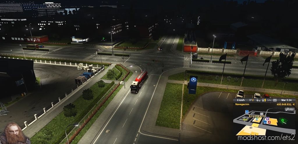 AI Realistic Lights V2.7 1.36.X for Euro Truck Simulator 2