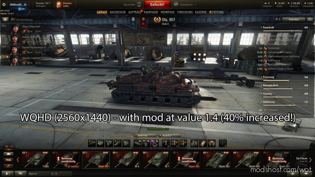 Interface Scaling Mod [1.6.1.4] for World of Tanks