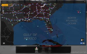 ATS Mod: Coast To Coast Map – V2.3.36 Non-Dlc Required 1.36 (Image #2)