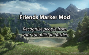 WoT User Mod: Friends Marker Mod 1.6.1.4 (Image #2)