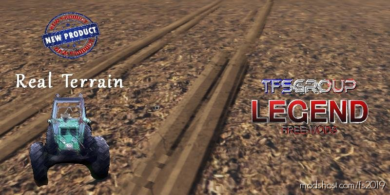 Real Terrain Deformation V1.5 for Farming Simulator 2019
