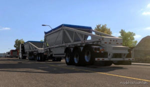 ATS Mod: Ownable Scs Bottom Dump Trailer 1.36.X (Image #3)