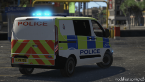 GTA 5 Vehicle Mod: 2019 Greater Manchester Police Ford Transit Els (Image #2)