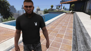 GTA 5 Player Mod: Vlone X Playboy TEE Multiple Colors (Image #9)