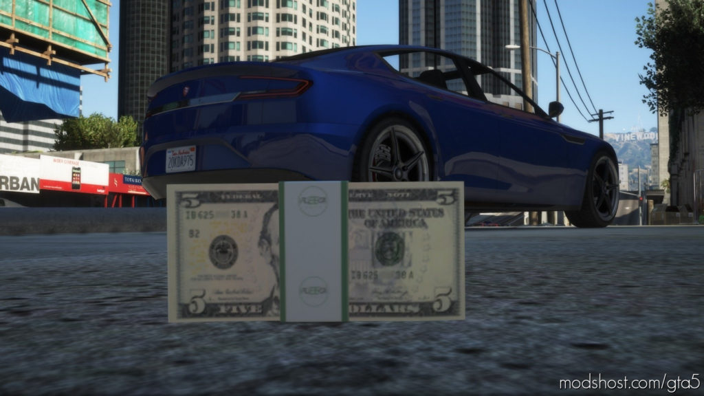 $5 Dollar Bills for Grand Theft Auto V