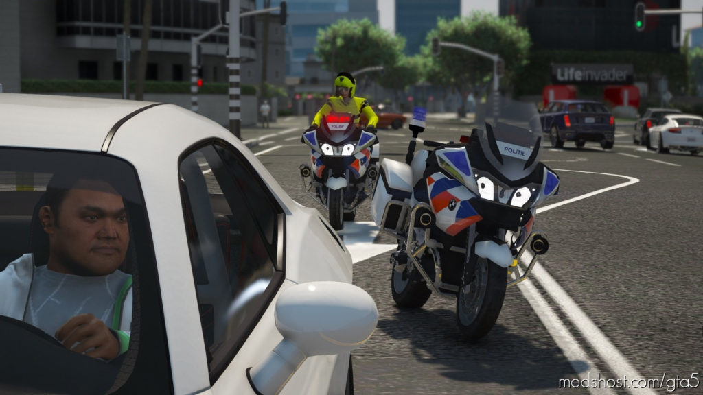 BMW R1200RT Dutch Police (Landelijk) [ELS] for Grand Theft Auto V