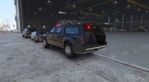 GTA 5 Vehicle Mod: Secret Service Granger Add-On V1.1 (Image #4)