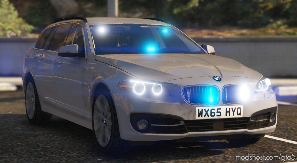 2015 RPU Unmarked BMW 530D [ELS | Replace] for Grand Theft Auto V