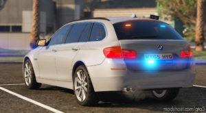 GTA 5 Vehicle Mod: 2015 RPU Unmarked BMW 530D ELS | Replace (Image #4)