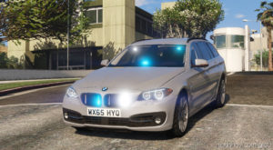 GTA 5 Vehicle Mod: 2015 RPU Unmarked BMW 530D ELS | Replace (Image #6)