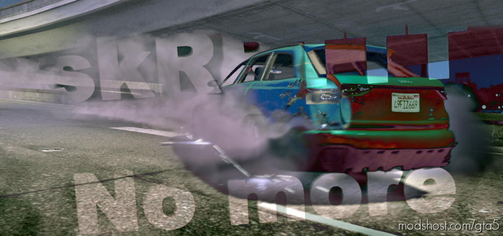 Skid ON Brake Removed / Pedal SFX Replacement Version 1 for Grand Theft Auto V