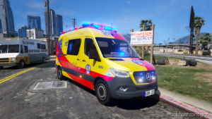Samur-Ambulance Mercedes Sprinter for Grand Theft Auto V