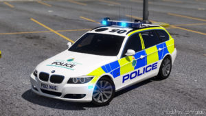 GTA 5 Vehicle Mod: Merseyside Police BMW 330D E91 (Traffic – 2012) (Image #3)